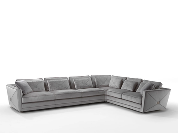 EXTRÒ - Corner sectional fabric sofa by Siwa Soft Style - view 2